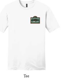 White tee shirt, available in multiple colors and sizes - all with HPL logo.