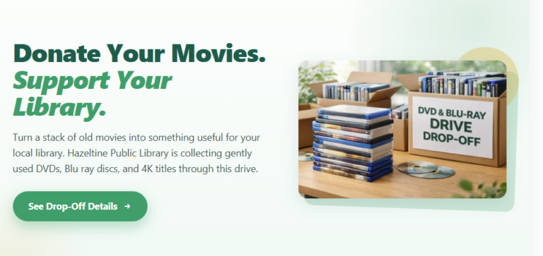 DONATE YOUR DVDs to help HPL