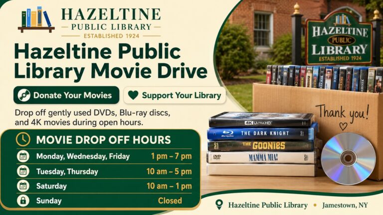 DONATE YOUR DVDs to help HPL